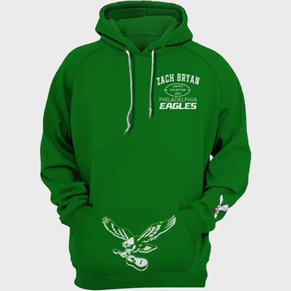 Zach Bryan Eagles Hoodie Green jacket