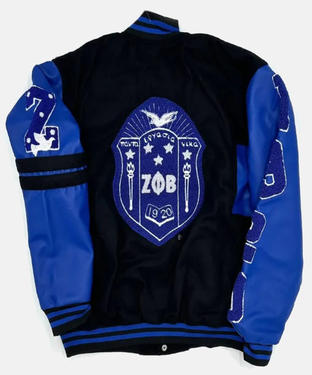 ZetaPhiBetaOleSkoolLettermanJacket