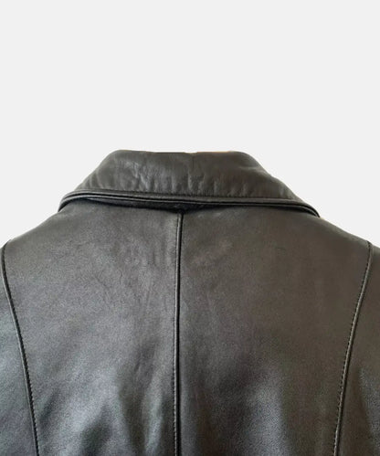  menWorthingtonLambskinLeatherJacketCoatForSale