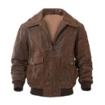 FLIGHT BOMBER AVIATOR JACKET