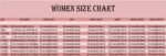 Women size chart