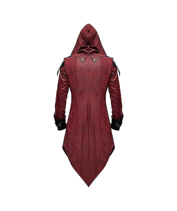 Unisex Red Halloween Leather Suit