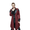 Unisex Red Halloween Leather Suit