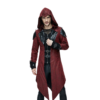Unisex Red Halloween Leather Suit