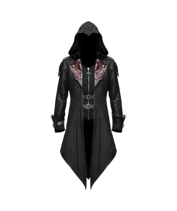 Unisex Black Halloween Leather Suit
