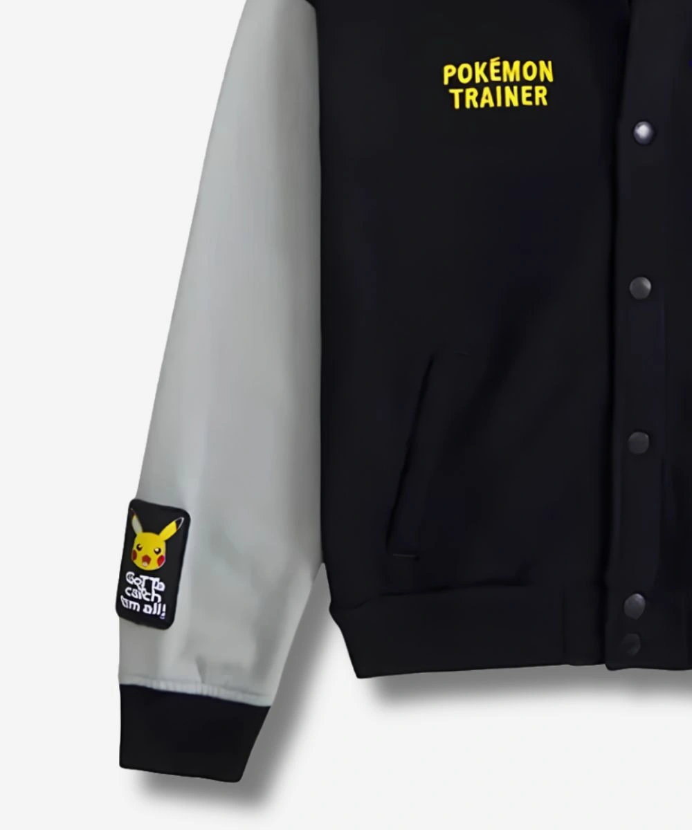 Abercrombie Pokemon Hooded Bomber Jacket