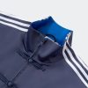AdidasOriginalsChineseTang-StyleSatinStripedSportsJacketblue