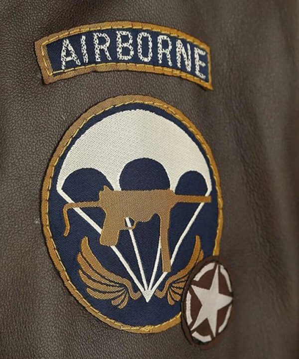 AirBorneWWIICallofDutyVintageBrownLeatherJacket