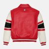 All American Legends Limited Edition Leather Bomber Jacket
