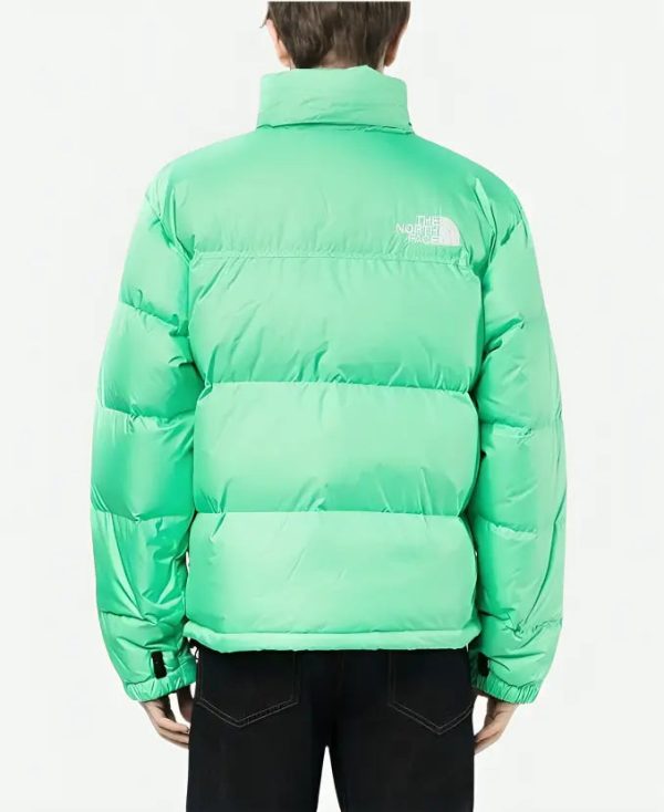 AmericanActorAdamSandlerTheNorthFaceGreenPufferJacketForSale