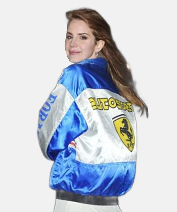 AmericanSingerVintageLanaDelReyMclarenFormula1RacingBomberJacket