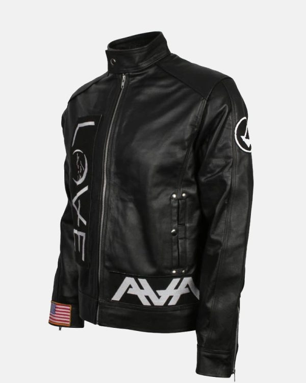 Angels and Airwaves Tom Delonge Leather Jacket Black