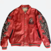 AvirexNewYorkDragonsLeatherJacket