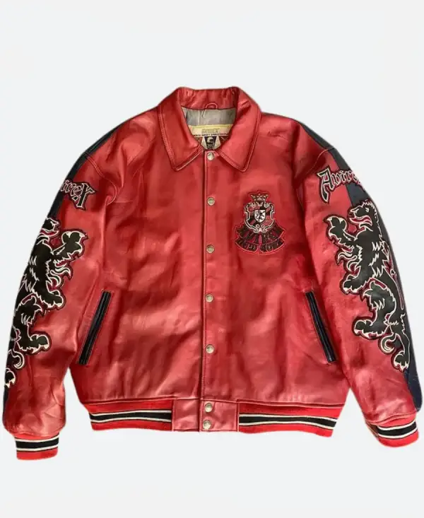 AvirexNewYorkDragonsLeatherJacket
