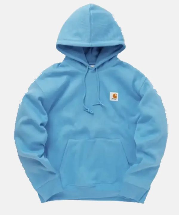 AwakeNYxCarharttWIPPrintedHoodiesBlue