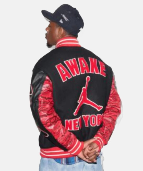 Awake New York x Jordan Letterman Jacket