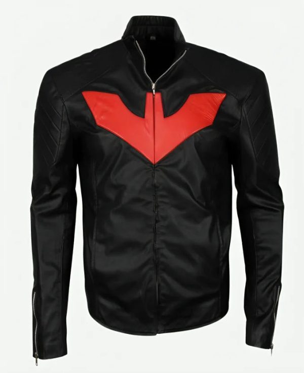BatmanBeyondTerryMcGinnis_WillFriedleAthleticBlackLeatherJacket