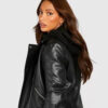 Belted Biker Jacket