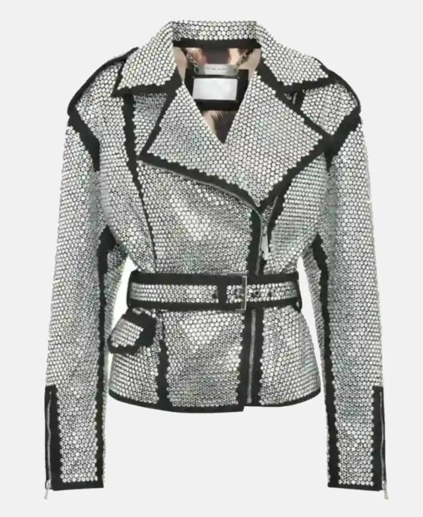 BenoitEmilyinParisS04CrystalEmbellishedBikerJacket