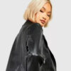 Black Leather Biker Jacket