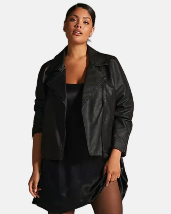 Blank NYC Faux Leather Biker Moto Jacket