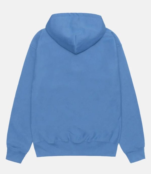 BlueStussySportswearHoodieForSale