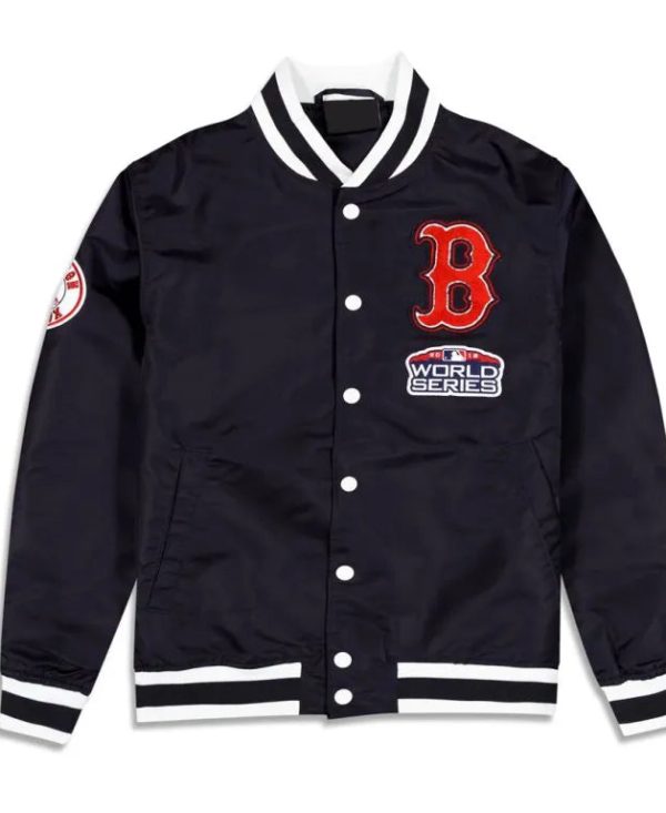 BostonRedSoxLogoSelectBlackJacket