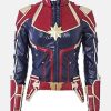 Brie Larson Captain Marvel Leather Jacket