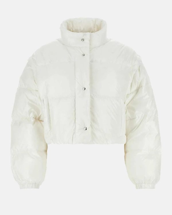Brittany Mahomes Puffer Jacket White