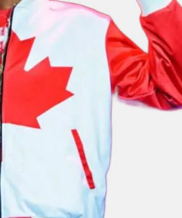 CaliToCanadaTour2024SnoopDoggCanadianFlagBomberJacketSale