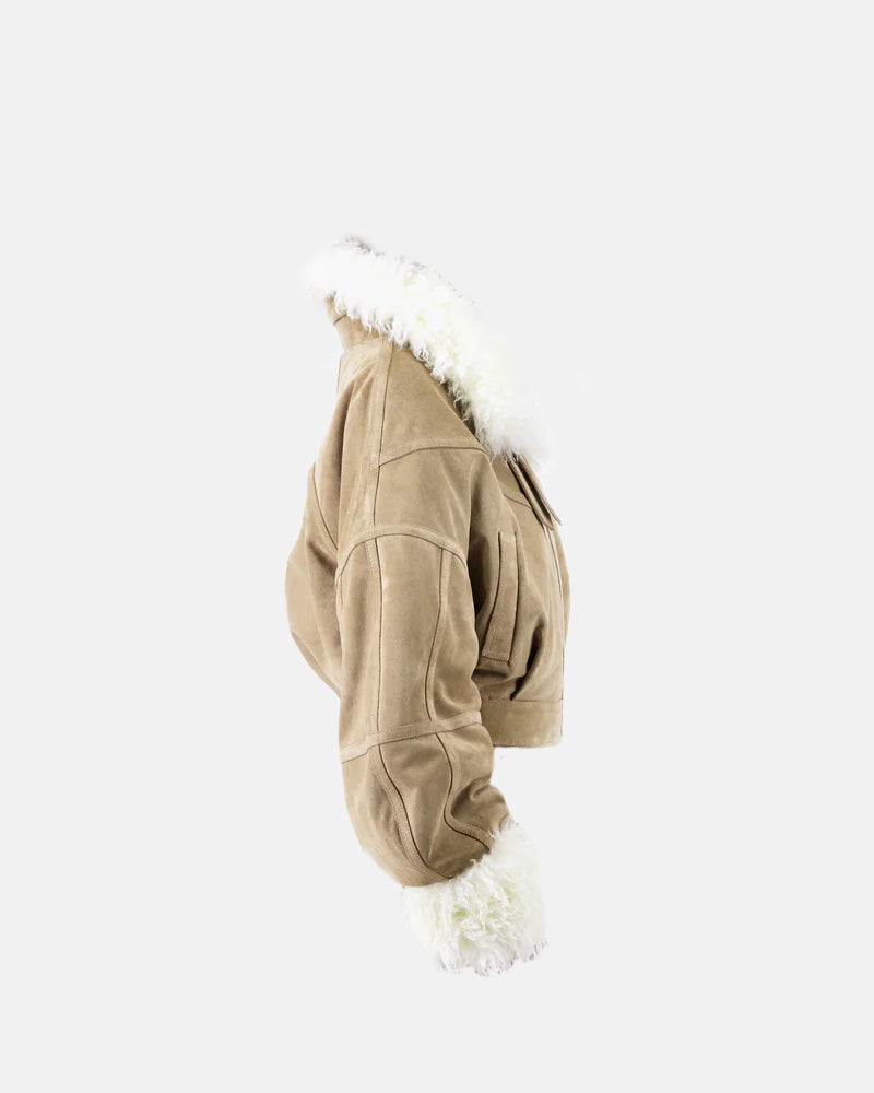 Camille Razat Emily in Paris Season 04 Camille Suede Jacket