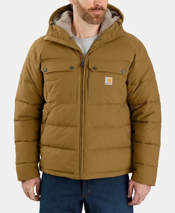 CarharttPufferJacketBrown