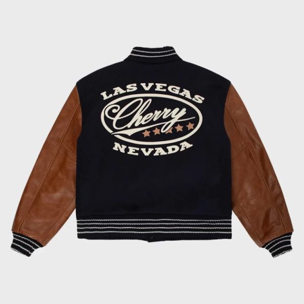 F1 Las Vegas Cherry Nevada Cherry LA Red Bull Racing Varsity Jacket