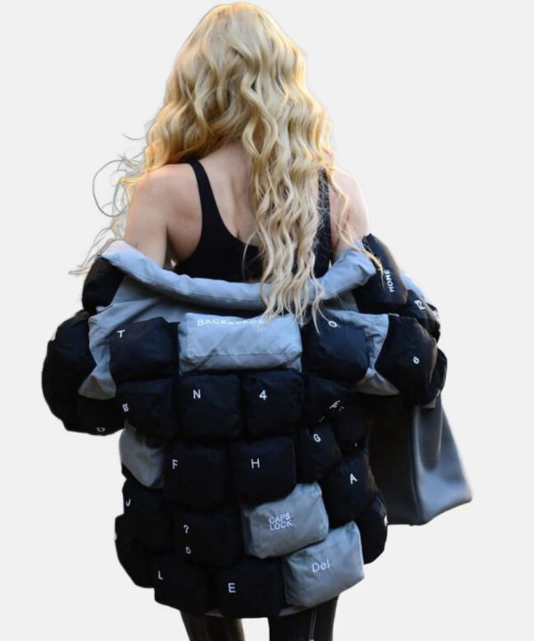 Christine Quinn Keyboard Quilted Puffer Jacket