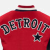 DetroitStarsFull-SnapWoolLeatherVarsityBomberJacket