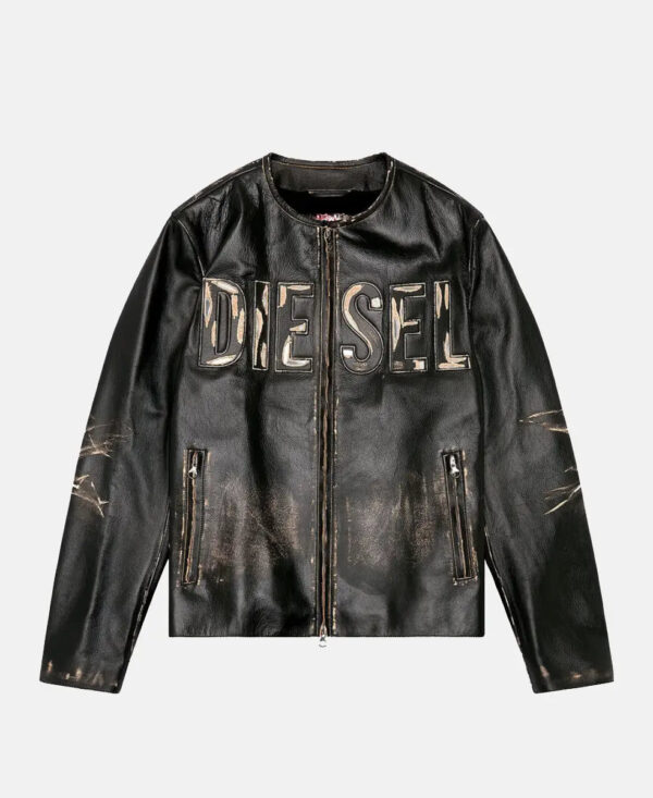 DieselDistressedLeatherJacket