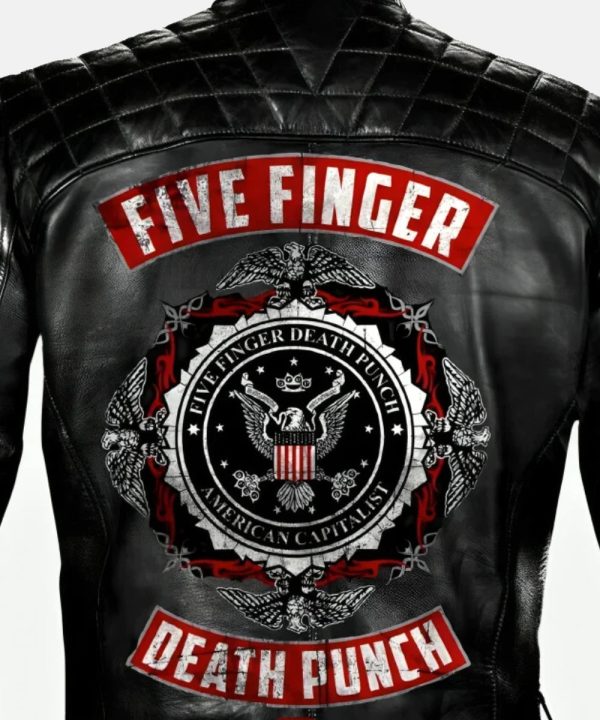 FiveFingerDeathPunchPremiumLeatherBikerJacket