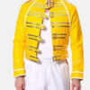 FreddieMercuryWembleyQueenConcertYellowLeatherJacket