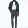 GREEN LAMB LEATHER Biker JACKET
