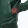 GREEN LAMB LEATHER JACKET For Men