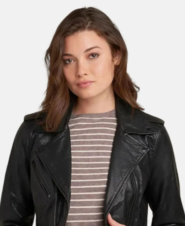 Genuine Leather Moto Jacket transformed