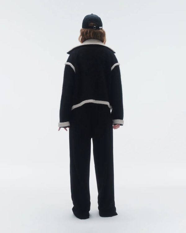 GuestInResidencePop-UpStoreOpeningGigiHadidBlackWoolBomberJacketForSale