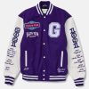 HappyDadDeathRowBlueVarsityJacket