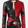 HarleyQuinn2021SuicideSquadCropRedJacket