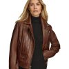 Hazel Biker Leather Jacket