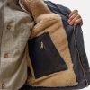HeatStrapsDeckGreenSuedeBrownFurJacket