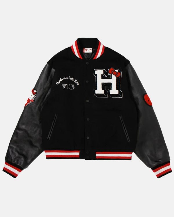 Hello Kitty Apples H Varsity Jacket