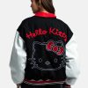 Hello Kitty Varsity Bomber Jacket For Unisex