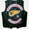 Hells Angels Black Leather Biker Vest