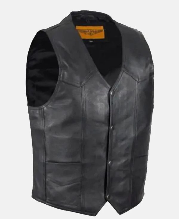 HellsAngelsCaliforniaMCMotorcycleBlackLeatherVest